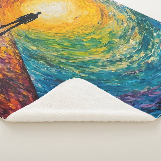 De rand van de dimensie sherpa deken (3/4)