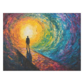 De rand van de dimensie tafelkleed (Voorkant (Horizontaal))