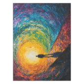 De rand van de dimensie tafelkleed (Voorkant)