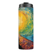 De rand van de dimensie thermosbeker (Voorkant)