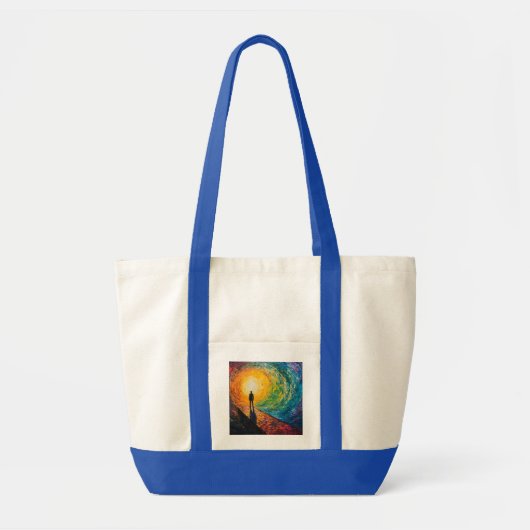 De rand van de dimensie tote bag (Voorkant)