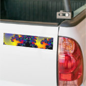 De rand van de fractal: bumpersticker (Op Truck)