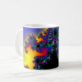 De rand van de fractal: koffiemok (Voorkant links)