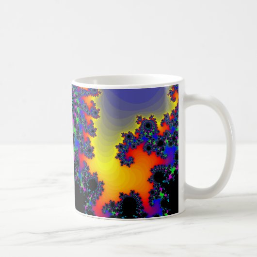 De rand van de fractal: koffiemok (Rechts)