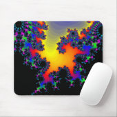 De rand van de fractal: muismat (Met muis)