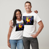 De rand van de fractal: t-shirt (Unisex)