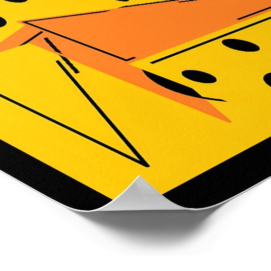 De rand van de mummie kapelaan poster (Hoek)