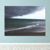 De rand van de Weather Canvas Afdruk (Insitu (Houten vloer))