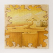 "De Rand van de Wereld" Avontuur Motief Schilderen Legpuzzel (Verticaal)