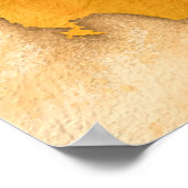 "De Rand van de Wereld" Avontuur Motief Schilderen Poster (Hoek)