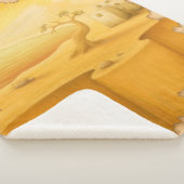 "De Rand van de Wereld" Avontuur Motief Schilderen Sherpa Deken (3/4)