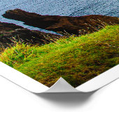 De "Rand van de Wereld" bij de Fanad Head Lighthou Poster (Hoek)