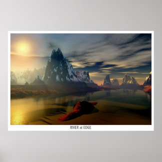 De rand van de wereld poster