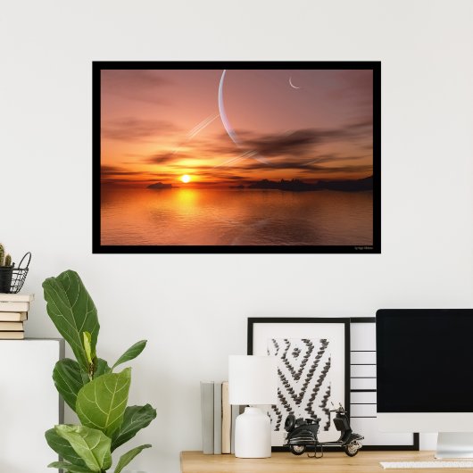 De rand van het paradijs poster (Thuiskantoor)