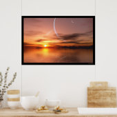 De rand van het paradijs poster (Keuken)