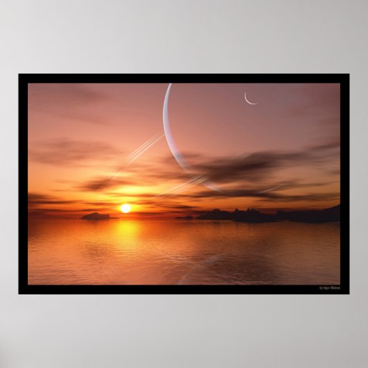 De rand van het paradijs poster (Voorkant)