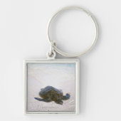 De rand van het water sleutelhanger (Voorkant)