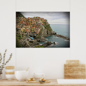 De rand van Italië - Manarola - Cinque Terre Poster (Keuken)