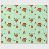 De rap rap Rrobin komt met een omhulsel... Cadeaupapier (Vlak)