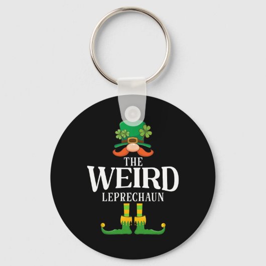 De rare kabouter St. Patrick's Day matching Sleutelhanger (Voorkant)