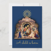 De rare wereld is blij! kerstvakantie feestdagenkaart (Voorkant)