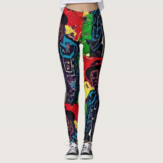 DE RAS RULER LEGGINGS (Voorkant)
