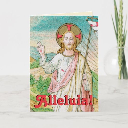 De rasteraar (Detail; VVP 08) Pasen Kaart (Voorkant)