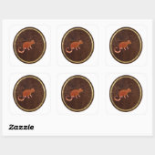 De Rat 2009 Vierkante Sticker (Vel)