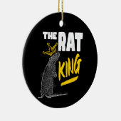 De Rat King Nutkraker Ballet Dance Animal Mouse Keramisch Ornament (Rechts)