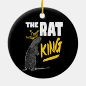 De Rat King Nutkraker Ballet Dance Animal Mouse Keramisch Ornament (Achterkant)