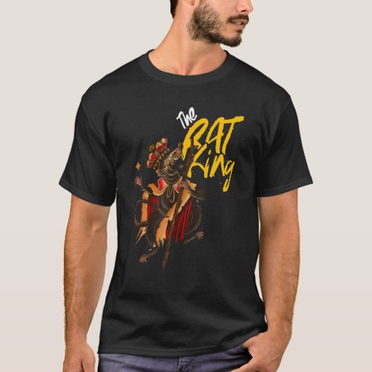 De Rat King  Pastel Gothic Rat Nutkraker Ba T-shirt (Voorkant)