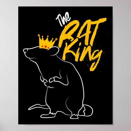 De Rat King T Poster (Voorkant)