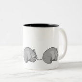 De Rat Race Tweekleurige Koffiemok (Voorkant rechts)