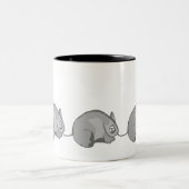 De Rat Race Tweekleurige Koffiemok (Center)