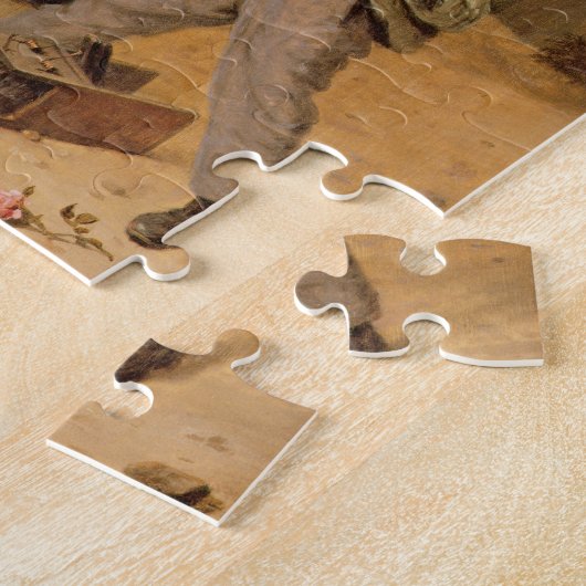 De Rat Trap (olie op het paneel) Legpuzzel (Zijkant)