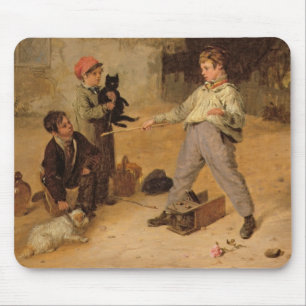 De Rat Trap (olie op het paneel) Muismat