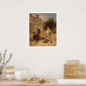 De Rat Trap (olie op het paneel) Poster (Keuken)