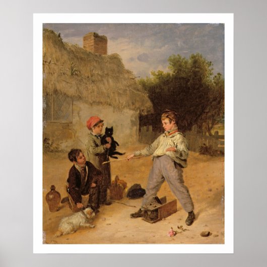 De Rat Trap (olie op het paneel) Poster (Voorkant)