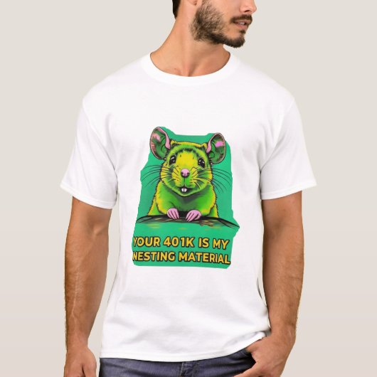 De Rat van de investeerder T-shirt (Voorkant)