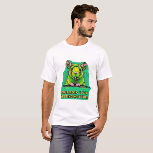 De Rat van de investeerder T-shirt (Voorkant volledig)
