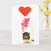 De Rat van het hart Kaart (Gele Bloem)