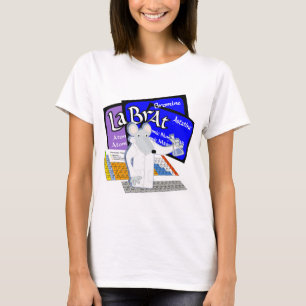De Rat van het laboratorium die met Elementen van  T-shirt