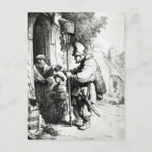 De Ratcatcher, 1632 Briefkaart