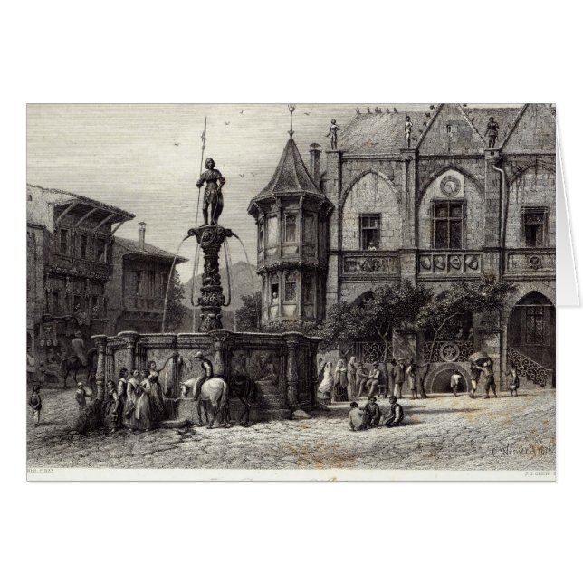 De Rathhaus, Hildesheim (Voorkant Horizontaal)