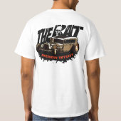 DE RATROD T-SHIRT (Achterkant)