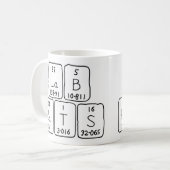 De Ratten van het laboratorium periodieke mok van  (Voorkant links)