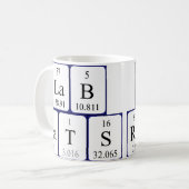 De Ratten van het laboratorium periodieke mok van  (Voorkant links)