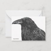 De Raven Bladwijzer Notitiekaartje (Voorkant)