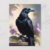 de raven briefkaart (Voorkant)