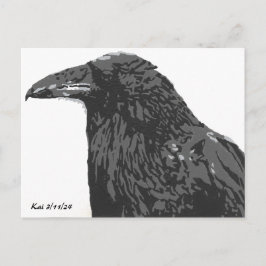 De Raven Briefkaart